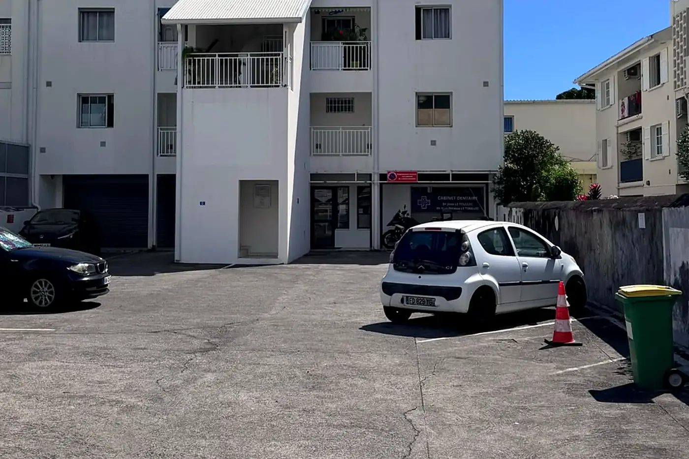 Parking gratuit du Cabinet Dentaire Le Toullec à Saint-Paul